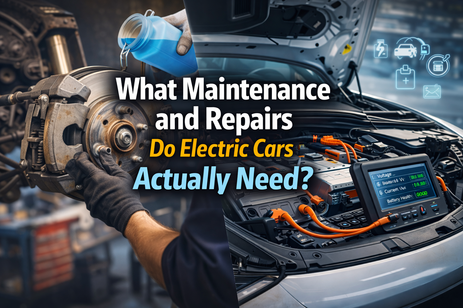 What maintenance and repairs do electric cars need - EV servicing guide